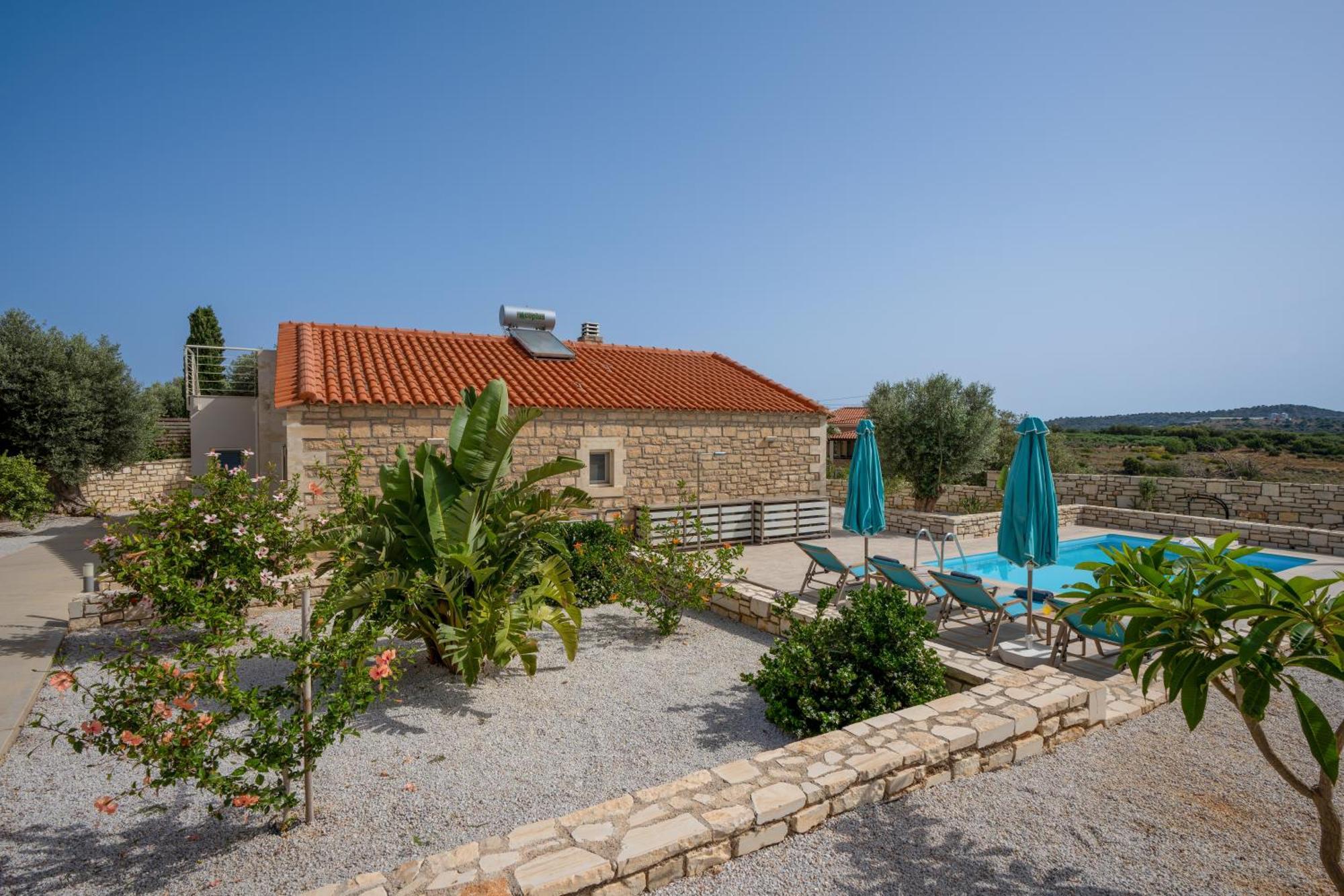 Erfoi Villa Vasiliki Private Pool מראה חיצוני תמונה